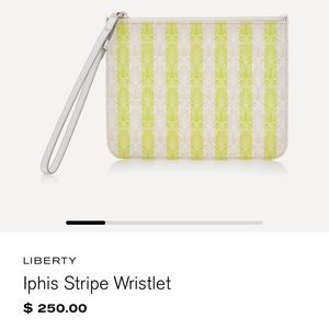 Liberty London Iphis Stripe Wristlet